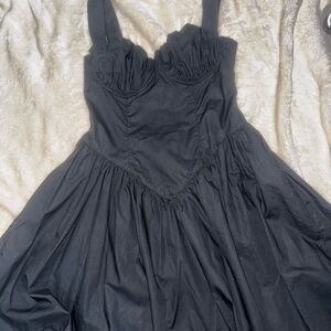 Chic Black Mini Dress for Women